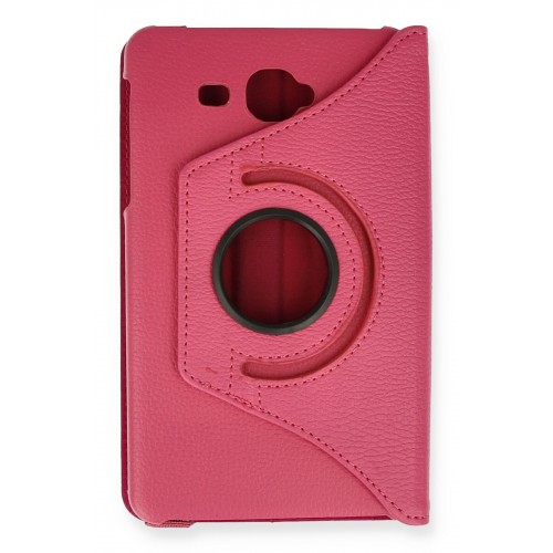 Newface Samsung Galaxy T280 Tab A 7 Kılıf 360 Tablet Deri Kılıf - Pembe Newface Samsung Galaxy T280 Tab A 7 Kılıf 360 Tablet Deri Kılıf - Pembe