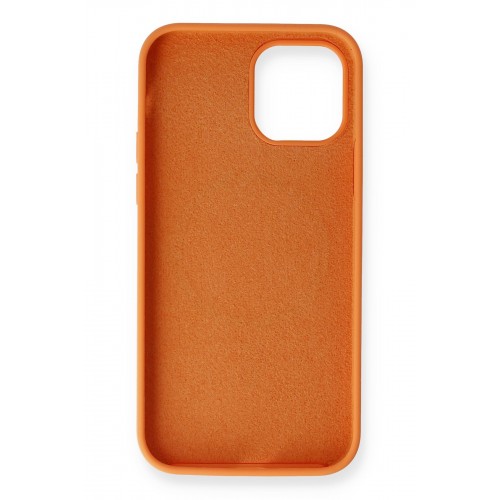 Newface iPhone 12 Pro Kılıf Magneticsafe Lansman Silikon Kapak - Koyu Turuncu Newface iPhone 12 Pro Kılıf Magneticsafe Lansman Silikon Kapak - Koyu Turuncu