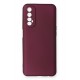 Newface Realme 7 Kılıf Premium Rubber Silikon - Mürdüm Newface Realme 7 Kılıf Premium Rubber Silikon - Mürdüm