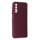 Newface Realme 7 Kılıf Premium Rubber Silikon - Mürdüm Newface Realme 7 Kılıf Premium Rubber Silikon - Mürdüm