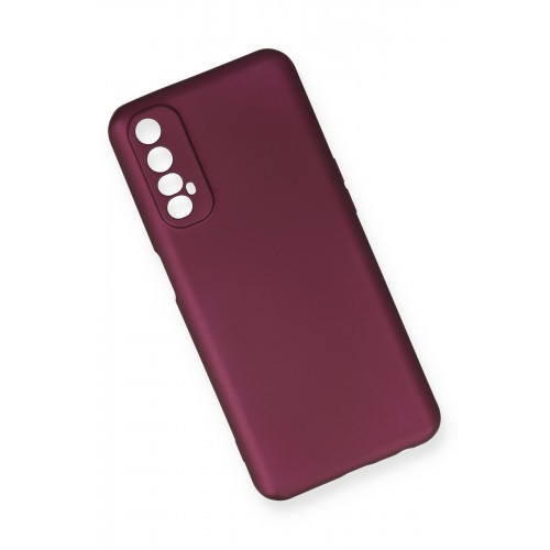 Newface Realme 7 Kılıf Premium Rubber Silikon - Mürdüm Newface Realme 7 Kılıf Premium Rubber Silikon - Mürdüm