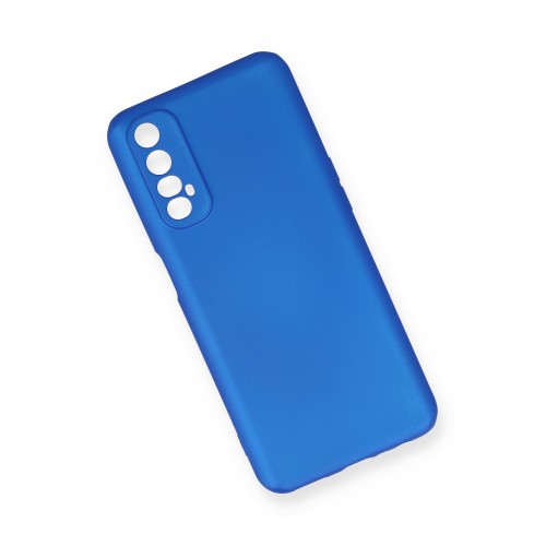 Newface Realme 7 Kılıf Premium Rubber Silikon - Mavi Newface Realme 7 Kılıf Premium Rubber Silikon - Mavi