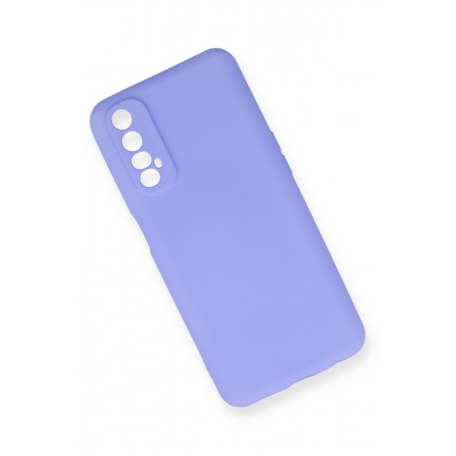 Newface Realme 7 Kılıf Premium Rubber Silikon - Lila Newface Realme 7 Kılıf Premium Rubber Silikon - Lila