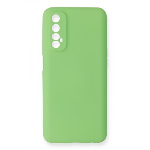 Newface Realme 7 Kılıf Premium Rubber Silikon - Yeşil Newface Realme 7 Kılıf Premium Rubber Silikon - Yeşil