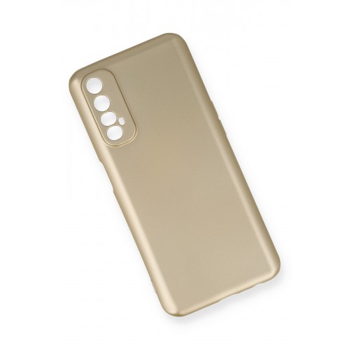 Newface Realme 7 Kılıf Premium Rubber Silikon - Gold Newface Realme 7 Kılıf Premium Rubber Silikon - Gold