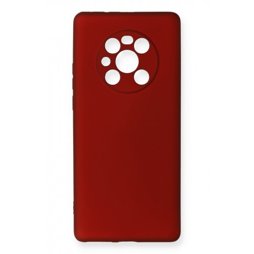 Newface Huawei Mate 40 Pro Kılıf Premium Rubber Silikon - Bordo