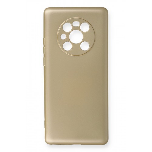 Newface Huawei Mate 40 Pro Kılıf Premium Rubber Silikon - Gold Newface Huawei Mate 40 Pro Kılıf Premium Rubber Silikon - Gold