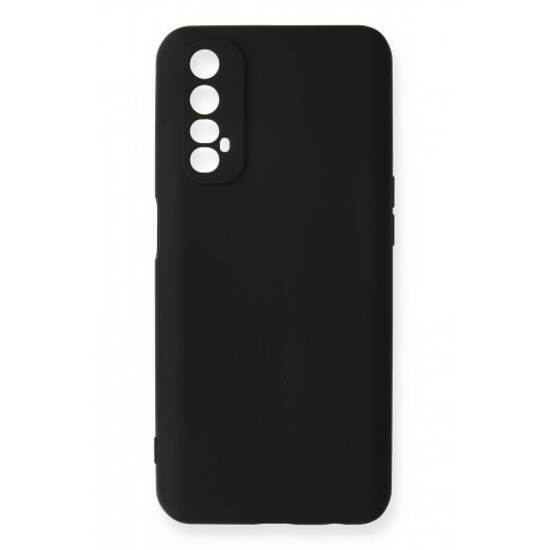 Newface Realme 7 Kılıf Nano içi Kadife Silikon - Siyah Newface Realme 7 Kılıf Nano içi Kadife Silikon - Siyah