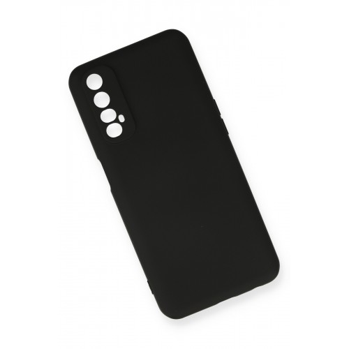 Newface Realme 7 Kılıf Nano içi Kadife Silikon - Siyah Newface Realme 7 Kılıf Nano içi Kadife Silikon - Siyah