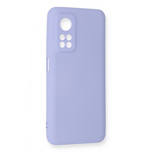 Newface Xiaomi Mi 10T Pro Kılıf Nano içi Kadife Silikon - Lila Newface Xiaomi Mi 10T Pro Kılıf Nano içi Kadife Silikon - Lila