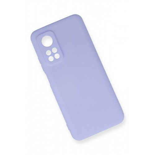 Newface Xiaomi Mi 10T Pro Kılıf Nano içi Kadife Silikon - Lila Newface Xiaomi Mi 10T Pro Kılıf Nano içi Kadife Silikon - Lila