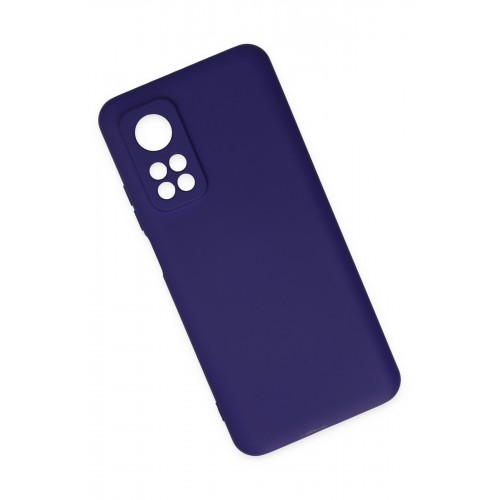 Newface Xiaomi Mi 10T Pro Kılıf Nano içi Kadife Silikon - Mor Newface Xiaomi Mi 10T Pro Kılıf Nano içi Kadife Silikon - Mor