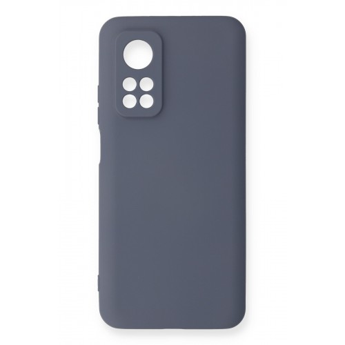 Newface Xiaomi Mi 10T Pro Kılıf Nano içi Kadife Silikon - Gri Newface Xiaomi Mi 10T Pro Kılıf Nano içi Kadife Silikon - Gri