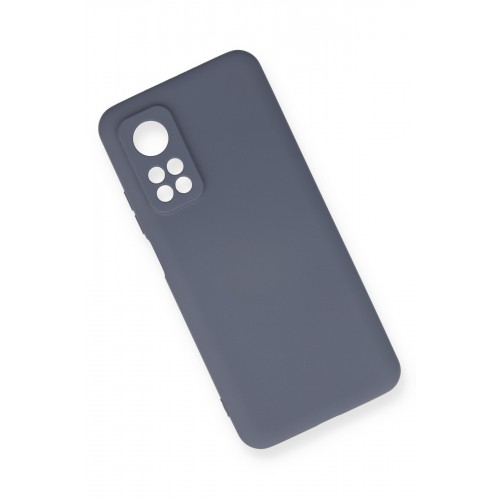 Newface Xiaomi Mi 10T Pro Kılıf Nano içi Kadife Silikon - Gri Newface Xiaomi Mi 10T Pro Kılıf Nano içi Kadife Silikon - Gri