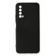 Newface Huawei P Smart 2021 Kılıf Nano içi Kadife Silikon - Siyah Newface Huawei P Smart 2021 Kılıf Nano içi Kadife Silikon - Siyah