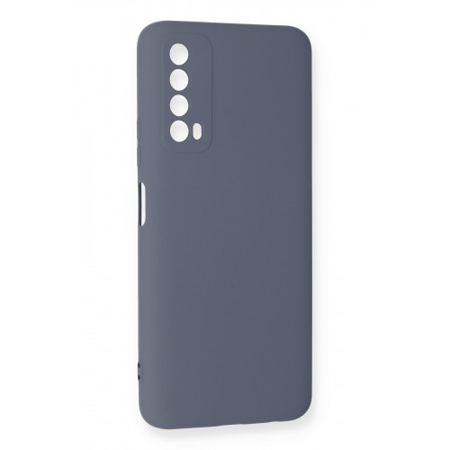 Newface Huawei P Smart 2021 Kılıf Nano içi Kadife Silikon - Gri Newface Huawei P Smart 2021 Kılıf Nano içi Kadife Silikon - Gri