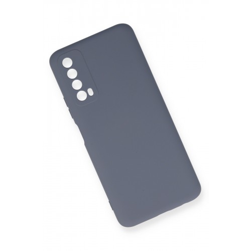 Newface Huawei P Smart 2021 Kılıf Nano içi Kadife Silikon - Gri Newface Huawei P Smart 2021 Kılıf Nano içi Kadife Silikon - Gri