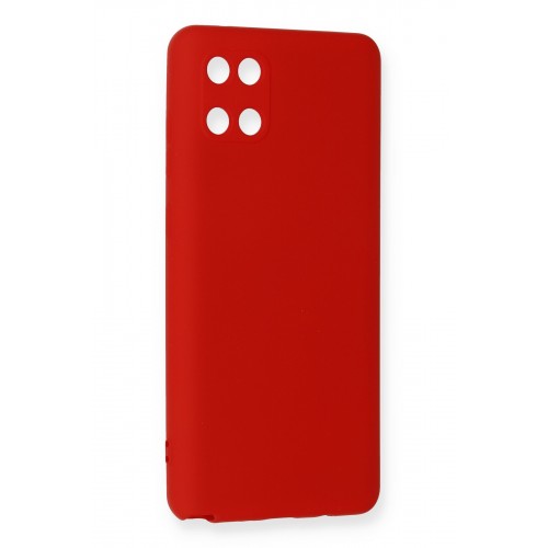 Newface Samsung Galaxy A81 / Note 10 Lite Kılıf Nano içi Kadife Silikon - Kırmızı Newface Samsung Galaxy A81 / Note 10 Lite Kılıf Nano içi Kadife Silikon - Kırmızı