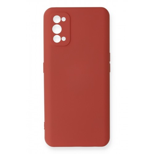 Newface Realme 7 Pro Kılıf Nano içi Kadife Silikon - Kiremit Newface Realme 7 Pro Kılıf Nano içi Kadife Silikon - Kiremit