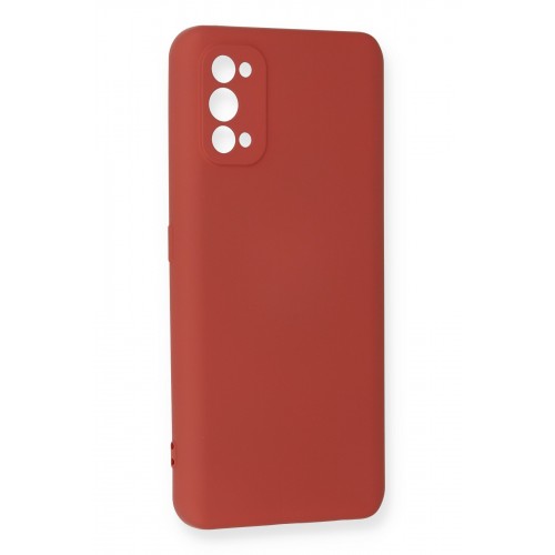 Newface Realme 7 Pro Kılıf Nano içi Kadife Silikon - Kiremit Newface Realme 7 Pro Kılıf Nano içi Kadife Silikon - Kiremit