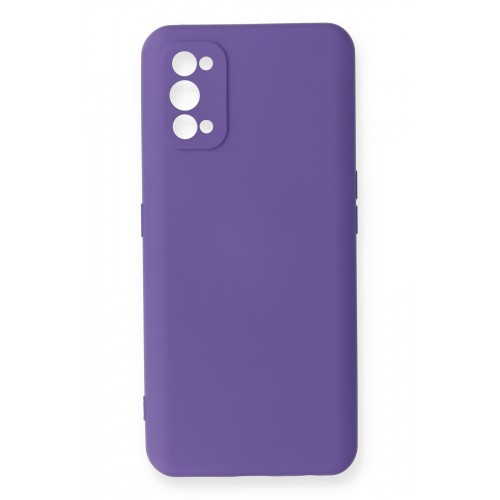 Newface Realme 7 Pro Kılıf Nano içi Kadife Silikon - Mor Newface Realme 7 Pro Kılıf Nano içi Kadife Silikon - Mor
