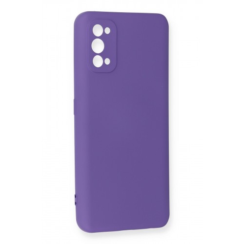 Newface Realme 7 Pro Kılıf Nano içi Kadife Silikon - Mor Newface Realme 7 Pro Kılıf Nano içi Kadife Silikon - Mor