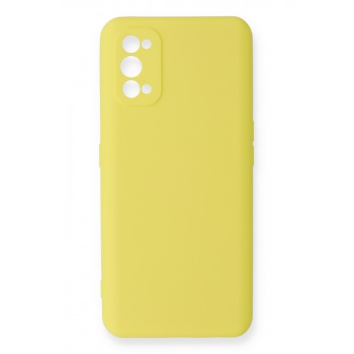 Newface Realme 7 Pro Kılıf Nano içi Kadife Silikon - Sarı Newface Realme 7 Pro Kılıf Nano içi Kadife Silikon - Sarı