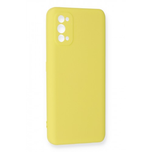 Newface Realme 7 Pro Kılıf Nano içi Kadife Silikon - Sarı Newface Realme 7 Pro Kılıf Nano içi Kadife Silikon - Sarı
