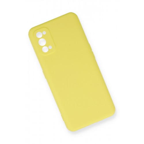 Newface Realme 7 Pro Kılıf Nano içi Kadife Silikon - Sarı Newface Realme 7 Pro Kılıf Nano içi Kadife Silikon - Sarı