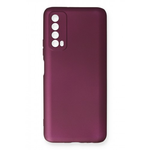 Newface Huawei P Smart 2021 Kılıf Premium Rubber Silikon - Mürdüm Newface Huawei P Smart 2021 Kılıf Premium Rubber Silikon - Mürdüm