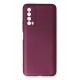Newface Huawei P Smart 2021 Kılıf Premium Rubber Silikon - Mürdüm Newface Huawei P Smart 2021 Kılıf Premium Rubber Silikon - Mürdüm