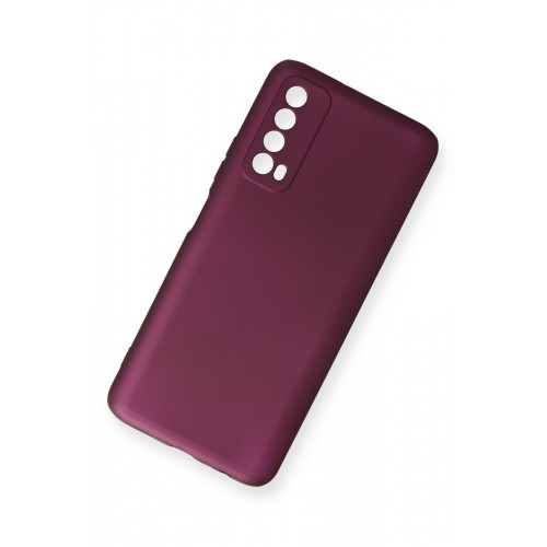 Newface Huawei P Smart 2021 Kılıf Premium Rubber Silikon - Mürdüm Newface Huawei P Smart 2021 Kılıf Premium Rubber Silikon - Mürdüm