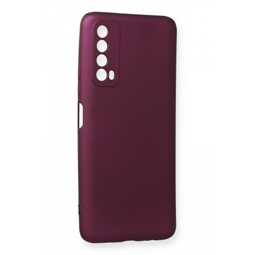 Newface Huawei P Smart 2021 Kılıf Premium Rubber Silikon - Mürdüm Newface Huawei P Smart 2021 Kılıf Premium Rubber Silikon - Mürdüm