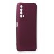 Newface Huawei P Smart 2021 Kılıf Premium Rubber Silikon - Mürdüm Newface Huawei P Smart 2021 Kılıf Premium Rubber Silikon - Mürdüm