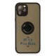Newface iPhone 12 Pro Max Kılıf Montreal Yüzüklü Silikon Kapak - Siyah Newface iPhone 12 Pro Max Kılıf Montreal Yüzüklü Silikon Kapak - Siyah