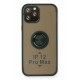 Newface iPhone 12 Pro Max Kılıf Montreal Yüzüklü Silikon Kapak - Yeşil Newface iPhone 12 Pro Max Kılıf Montreal Yüzüklü Silikon Kapak - Yeşil