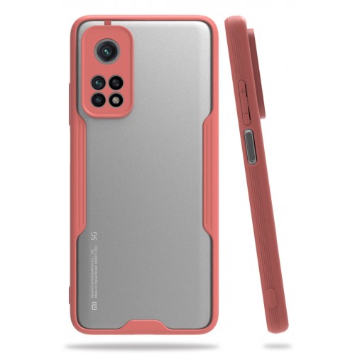 Newface Xiaomi Mi 10T Pro Kılıf Platin Silikon - Pembe Newface Xiaomi Mi 10T Pro Kılıf Platin Silikon - Pembe