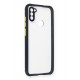 Newface Samsung Galaxy M11 Kılıf Miami Şeffaf Silikon - Lacivert Newface Samsung Galaxy M11 Kılıf Miami Şeffaf Silikon - Lacivert