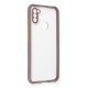 Newface Samsung Galaxy M11 Kılıf Miami Şeffaf Silikon - Açık Mor Newface Samsung Galaxy M11 Kılıf Miami Şeffaf Silikon - Açık Mor