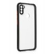 Newface Samsung Galaxy M11 Kılıf Miami Şeffaf Silikon - Siyah Newface Samsung Galaxy M11 Kılıf Miami Şeffaf Silikon - Siyah