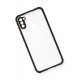 Newface Samsung Galaxy M11 Kılıf Miami Şeffaf Silikon - Siyah Newface Samsung Galaxy M11 Kılıf Miami Şeffaf Silikon - Siyah