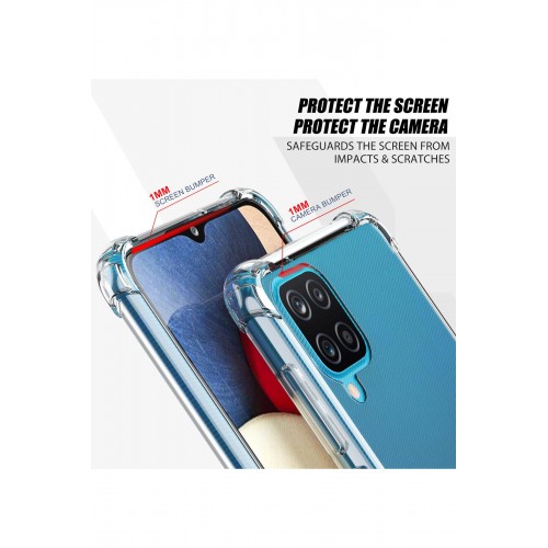 Newface Samsung Galaxy A12 Kılıf Olex Tpu Silikon Newface Samsung Galaxy A12 Kılıf Olex Tpu Silikon