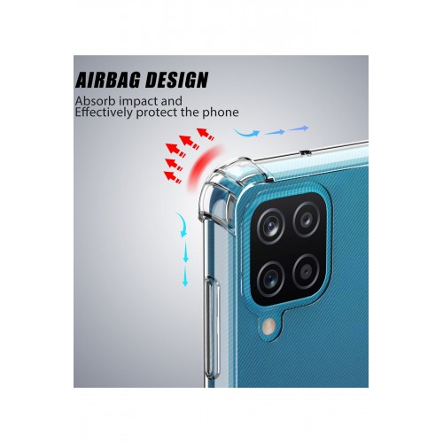 Newface Samsung Galaxy A12 Kılıf Olex Tpu Silikon Newface Samsung Galaxy A12 Kılıf Olex Tpu Silikon
