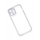 Newface iPhone 12 Pro Kılıf Miami Şeffaf Silikon - Lila Newface iPhone 12 Pro Kılıf Miami Şeffaf Silikon - Lila