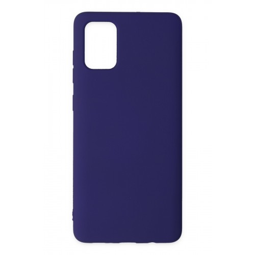 Newface Samsung Galaxy A71 Kılıf Nano içi Kadife Silikon - Mor Newface Samsung Galaxy A71 Kılıf Nano içi Kadife Silikon - Mor