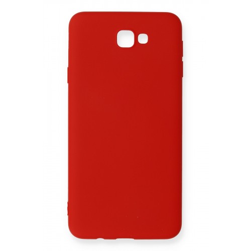 Newface Samsung Galaxy J7 Prime Kılıf Nano içi Kadife Silikon - Kırmızı Newface Samsung Galaxy J7 Prime Kılıf Nano içi Kadife Silikon - Kırmızı