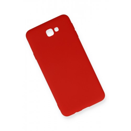 Newface Samsung Galaxy J7 Prime Kılıf Nano içi Kadife Silikon - Kırmızı Newface Samsung Galaxy J7 Prime Kılıf Nano içi Kadife Silikon - Kırmızı