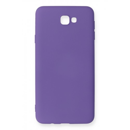 Newface Samsung Galaxy J7 Prime Kılıf Nano içi Kadife Silikon - Mor Newface Samsung Galaxy J7 Prime Kılıf Nano içi Kadife Silikon - Mor