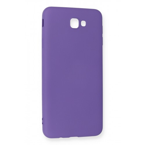 Newface Samsung Galaxy J7 Prime Kılıf Nano içi Kadife Silikon - Mor Newface Samsung Galaxy J7 Prime Kılıf Nano içi Kadife Silikon - Mor
