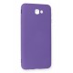 Newface Samsung Galaxy J7 Prime Kılıf Nano içi Kadife Silikon - Mor Newface Samsung Galaxy J7 Prime Kılıf Nano içi Kadife Silikon - Mor